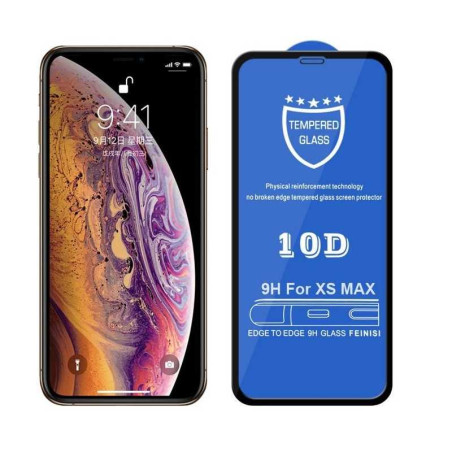 Verre Trempé 10D Pleine Couverture Pour iPhone X - iPhone 17 — ECO