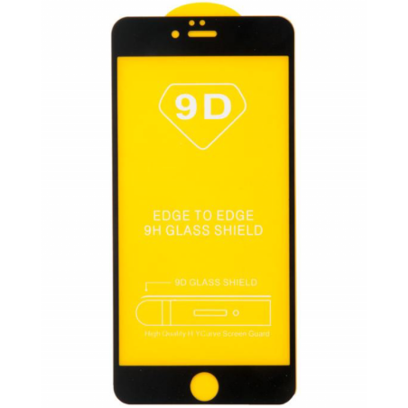 Verre Trempé 9D Pleine Couverture Pour iPhone 6 - iPhone 17 - Vrac — E