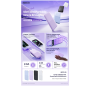Batterie externe REMAX Lango II RPP-23 – 10 000 mAh USB + USB-C Blanc Batterie externe REMAX Lango II RPP-23 – 10 000 mAh USB + USB-C Blanc