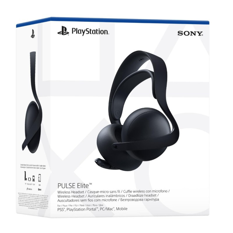 Sony PULSE Elite Wireless Headset PS5 – Black Sony PULSE Elite Wireless Headset PS5 – Black