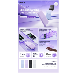 REMAX RPP-23 Power Bank 10,000mAh Black | Smarty
