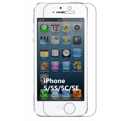 Lots 4X Film Protection PLASTIQUE iPhone 5/5S/5C/SE + Lingettes — ECO
