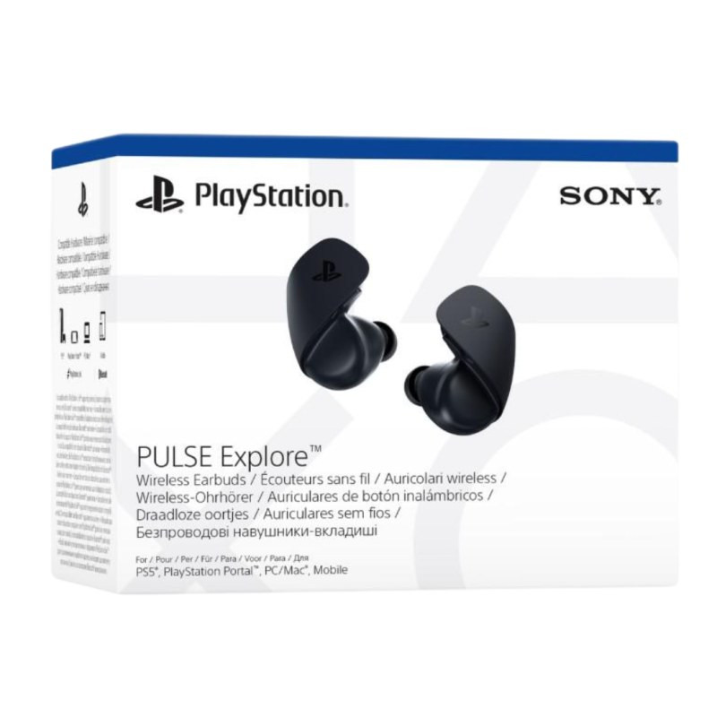 Sony Wireless Earbuds Pulse Explore – for PS5, Black