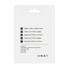 Câble USB-C Mayline 20 W 1 m iPhone/Samsung