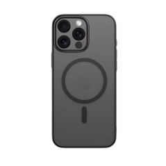 Coque en Silicone avec MagSafe iPhone 16 Pro Max Transparent