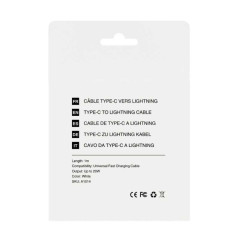 Câble USB-C Lightning Mayline 1 m 20 W | Smarty