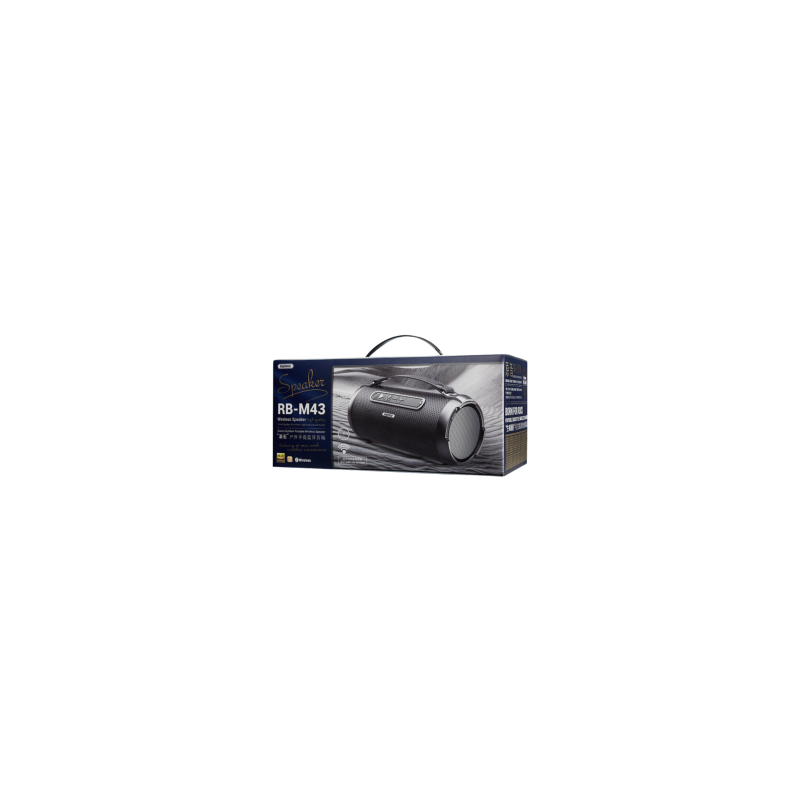 Enceinte Bluetooth 1500mAh Remax Gwens RB-M43 - Noir