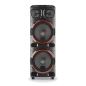 Enceinte Bluetooth NGS Wild Dub 3 – double subwoofer 15 pouces 1200 W Noir