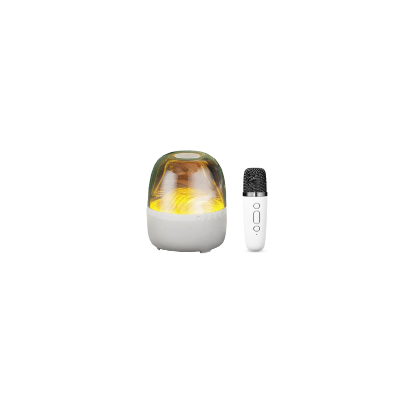 Enceinte Bluetooth Avec Micro Lampe Couleur 360° 8W L-28+