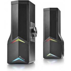 Enceinte Bluetooth Détachable avec Lumières RVB 12W - Noir - NGS - Aud