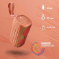 Enceinte Bluetooth NGS Roller Beast – IPX5 32W Orange Enceinte Bluetooth NGS Roller Beast – IPX5 32W Orange