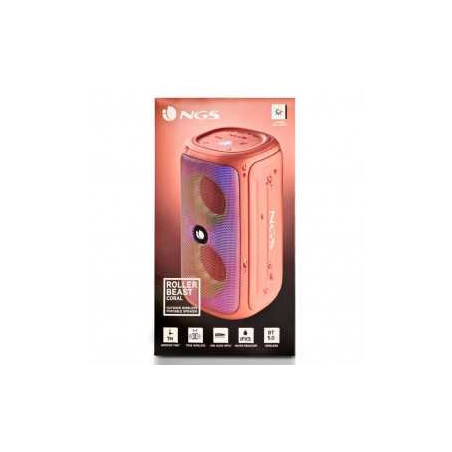 Enceinte Bluetooth NGS Roller Beast IPX5 32W - Orange - Audio Réf. G154