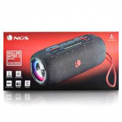 Enceinte Bluetooth NGS Roller Nitro 3 Black IPX5 - 5.0 - 30W - Noir -