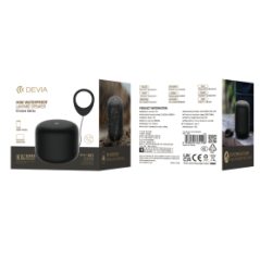 Enceinte Bluetooth Portable IPX7 5H - Devia série Kintone BT2602 - Noi