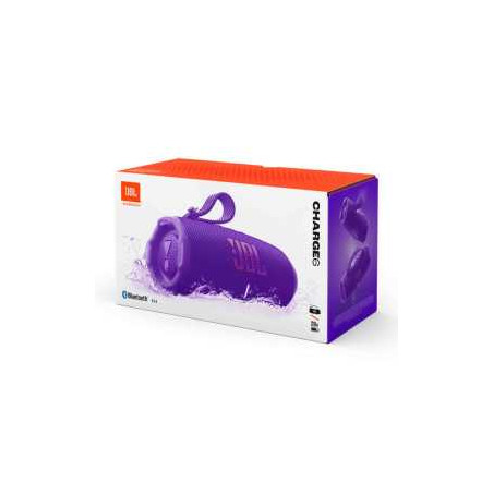 Enceinte Bluetooth Portable JBL Charge 6 - JBLCHARGE6PUR - Violet - Au