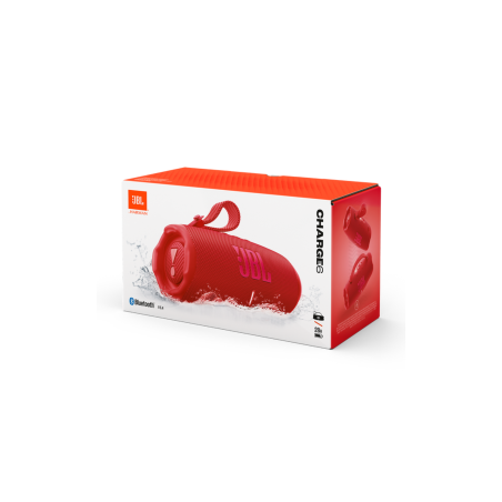 Enceinte Bluetooth Portable JBL Charge 6 - JBLCHARGE6RED - Rouge - Aud
