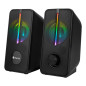 Enceinte NGS USB LED RGB – 20 W Noir Enceinte NGS USB LED RGB – 20 W Noir