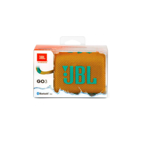Enceinte Bluetooth Portable JBL Go 3 Jaune IP67 5H - Audio Réf. G1057 E
