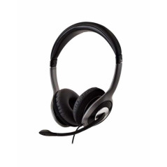 V7 Deluxe USB Stereo Headset Black | Smarty
