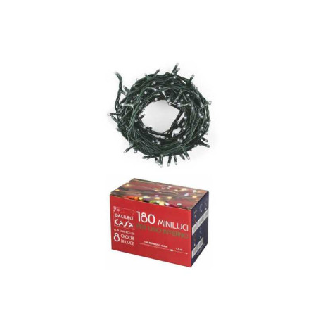 Guirlande rideau LED 7,8 m blanc | Smarty