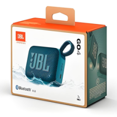 Enceinte Bluetooth Portable JBL Go 4 Bleu IP67 7H - JBLGO4BLU - Audio
