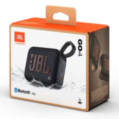 Enceinte Bluetooth Portable JBL Go 4 Noir IP67 7H - JBLGO4BLK - Audio
