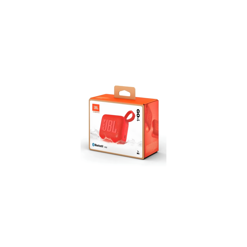 Enceinte Bluetooth Portable JBL Go 4 Rouge IP67 7H - JBLGO4RED