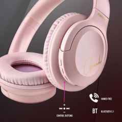 Casque NGS Artica Greed Rose avec micro | Smarty