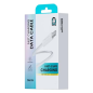 Câble de Charge Type-C / Lightning Benks - 2 M - Puissance et Durabilité au Quotidien - Blanc Câble de Charge Type-C / Lightning Benks - 2 M - Puissance et Durabilité au Quotidien - Blanc