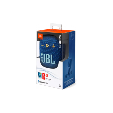 Enceinte Bluetooth Portable JBL Wind 3S - JBLWIND3SBLUAM - Bleu - Audi