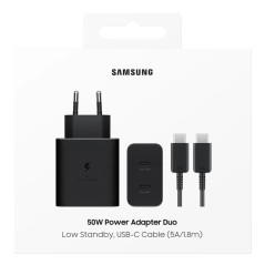 Samsung USB-C Charger Kit 50W T5020XBE Black