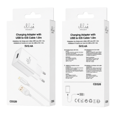 Kit chargeur Ellietech CD320 câble Lightning 1 m