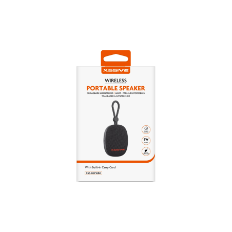 Enceinte Bluetooth Portable XSSIVE XSS-BSP16BK - Noir - Audio Réf. A277