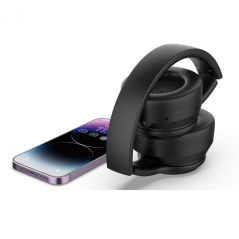 Devia Kinton V2 wireless headphones black | Smarty