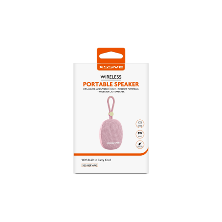 Enceinte Bluetooth Portable XSSIVE XSS-BSP16RG - Or Rose - Audio Réf. A