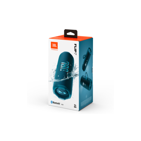 Enceinte Bluetooth sans fil JBL Flip 7 - JBLFLIP7BLU - Bleu - Audio Re
