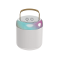 Enceinte karaoké Techmade TM-K2-WH – Blanc