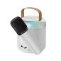 Enceinte karaoké Techmade TM-K2-WH – Blanc