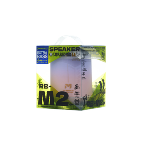 Enceinte Portable Sans Fil 1200mAh REMAX RB-M2 - 10M de distance de tr