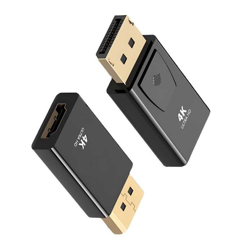 DisplayPort Male to HDMI Female Adapter – 4K