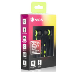 Écouteurs NGS Cross Rally Black jack 3,5 mm | Smarty