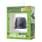 Enceinte Portable Sans Fil avec Support Magnétique Lighting RB-M3 REMAX - Gris — REMAX · Smarty Paris 18e