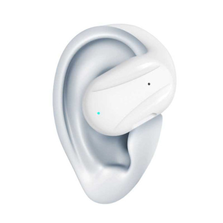 Oreillette Bluetooth gauche OWS YJ-77 ECO – Blanc