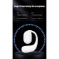 Oreillette Bluetooth gauche OWS YJ-77 ECO – Blanc Oreillette Bluetooth gauche OWS YJ-77 ECO – Blanc