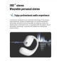 Oreillette Bluetooth gauche OWS YJ-77 ECO – Blanc Oreillette Bluetooth gauche OWS YJ-77 ECO – Blanc