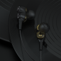 Wired Earphones Devia Smart EM009 – Dual Dynamic 3.5 mm Black Wired Earphones Devia Smart EM009 – Dual Dynamic 3.5 mm Black