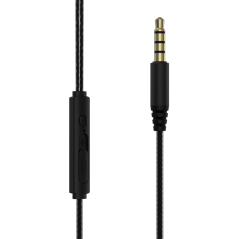 Devia Smart EM009 Wired Earphones Black | Smarty