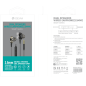 Wired Earphones Devia Smart EM009 – Dual Dynamic 3.5 mm Black Wired Earphones Devia Smart EM009 – Dual Dynamic 3.5 mm Black