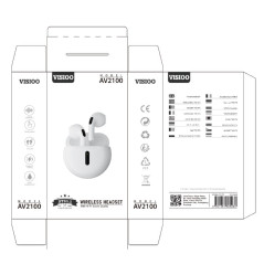Écouteurs Bluetooth D-power K6203 Blanc | Smarty