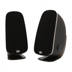 Enceintes Altec Lansing Curved 2.0 Speaker - Noir - Audio Réf. G1392 |